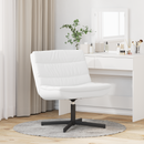 vidaXL Forgószék Fehér 63 x 75 x 76 cm Műbőr