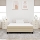 vidaXL Ágy Matrac matracmal Zsálya 140 x 200 cm szövet