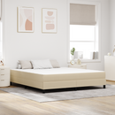 vidaXL Ágy Matrac matracmal Zsálya 180 x 200 cm szövet