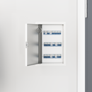 vidaXL Hozzáférési panel Fehér 33,5 x 23 x 3 cm Acél