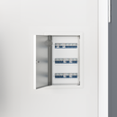 vidaXL Hozzáférési panel Fehér 33 x 23 x 3 cm Acél
