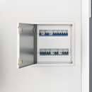 vidaXL Hozzáférési panel Fehér 33,5 x 33,5 x 3 cm Acél