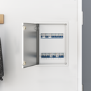 vidaXL Hozzáférési panel Fehér 43,5 x 33 x 3 cm Acél
