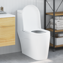 vidaXL WC ülőke Állítható Fehér 48 x 36,5 x 4,5 cm Polipropilén