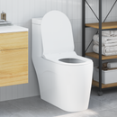 vidaXL WC ülőke Állítható Fehér 50 x 36,5 x 5 cm Polipropilén