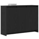 vidaXL Széf Fekete 102 x 29.5 x 75 cm Faanyag