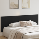 vidaXL Ágyszerkezet Fejtámla Fekete tölgy 160 x 1.5 x 80.5 cm Faanyag