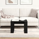 vidaXL Dohányzóasztal Fekete tölgy 50 x 50 x 35 cm Faanyag