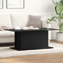 vidaXL Dohányzóasztal Fekete tölgy 102 x 55,5 x 40 cm Faanyag