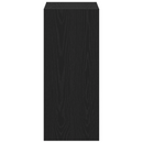 vidaXL Könyvespolc Fekete tölgy 40 x 30 x 71,5 cm Faanyag