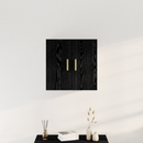vidaXL Fali Szekrény Fekete tölgy 60 x 30 x 60 cm Faanyag