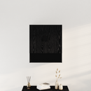 vidaXL Fali szekrény Fekete tölgy 60 x 31 x 70 cm Faanyag