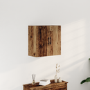 vidaXL Fali Szekrény Öreg fa 60 x 31,5 x 60 cm Faanyag
