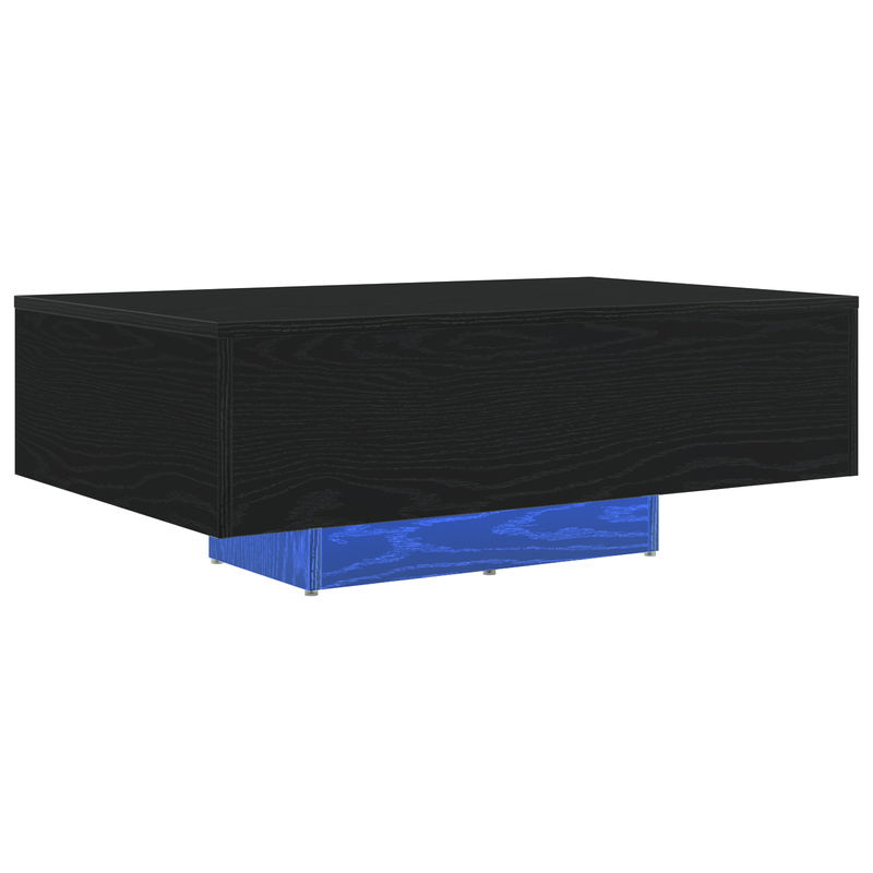 vidaXL Dohányzóasztal Musta tammi 85 x 55 x 31 cm Faanyag