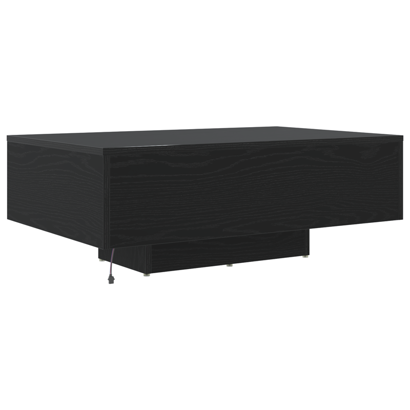 vidaXL Dohányzóasztal Musta tammi 85 x 55 x 31 cm Faanyag