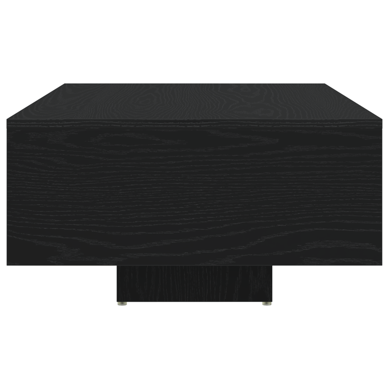 vidaXL Dohányzóasztal Musta tammi 85 x 55 x 31 cm Faanyag