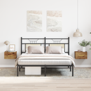 vidaXL Éjjeliszekrény 2 pcs Öreg fa 35 x 35 x 20 cm Faanyag
