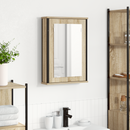 vidaXL Tükörszekrény polcokkal Sonoma tölgy 42 x 12 x 60 cm Faanyag