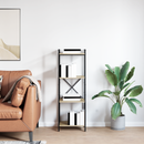 vidaXL Könyvespolc Sonoma tölgy 40 x 30 x 119 cm Faanyag