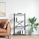 vidaXL Könyvespolc Szürke sonoma 60 x 30 x 120 cm Faanyag