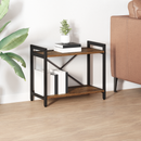vidaXL Könyvespolc Régi fa 60 x 30 x 50 cm Faanyag