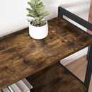 vidaXL Könyvespolc Füstölt tölgy 80 x 30 x 85 cm Faanyag