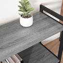 vidaXL Könyvespolc Szürke sonoma 80 x 30 x 85 cm Faanyag