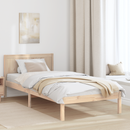 vidaXL Ágykeret Barna 80 x 200 cm Tömör fenyőfa