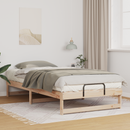vidaXL Ágykeret Barna 100 x 200 cm Tömör fenyőfa