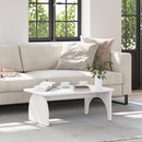 vidaXL Dohányzóasztal Fehér 80 x 50 x 31 cm Tömör fenyőfa