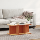 vidaXL Dohányzóasztal Faggyú barna 80 x 39,5 x 33,5 cm Tömör fenyőfa
