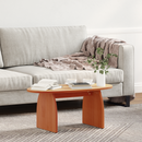 vidaXL Dohányzóasztal Faggyú barna 80 x 40 x 35 cm Tömör fenyőfa