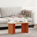 vidaXL Dohányzóasztal Faggyú barna 80 x 39,5 x 35 cm Tömör fenyőfa