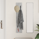 vidaXL Fali Kabáthorog Beton Szürke 20 x 1,5 x 100 cm Faanyag