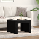 vidaXL Dohányzóasztal Fekete tölgy 50 x 50 x 35 cm Faanyag