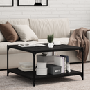 vidaXL Polcos könyvespolc 4 pcs Fekete 80 x 40 x 1,5 cm Faanyag