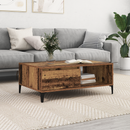 vidaXL Dohányzóasztal Régi fa 90 x 60 x 35 cm Faanyag