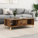 vidaXL Dohányzóasztal Öreg fa 102 x 55 x 35 cm Faanyag