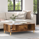 vidaXL Dohányzóasztal Öreg fa 102 x 55 x 35 cm Faanyag