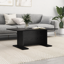 vidaXL Dohányzóasztal Musta tammi 103.5 x 60 x 40 cm Faanyag