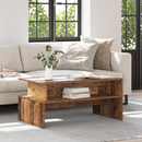 vidaXL Dohányzóasztal Öreg fa 90 x 55 x 42,5 cm Faanyag