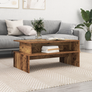 vidaXL Dohányzóasztal Öreg fa 90 x 55 x 42,5 cm Faanyag