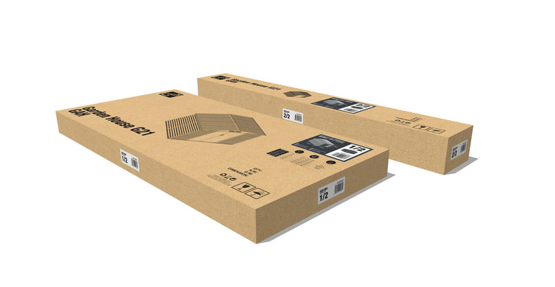 G21 GAH 884 kerti tároló - 277 x 319 cm, antracit