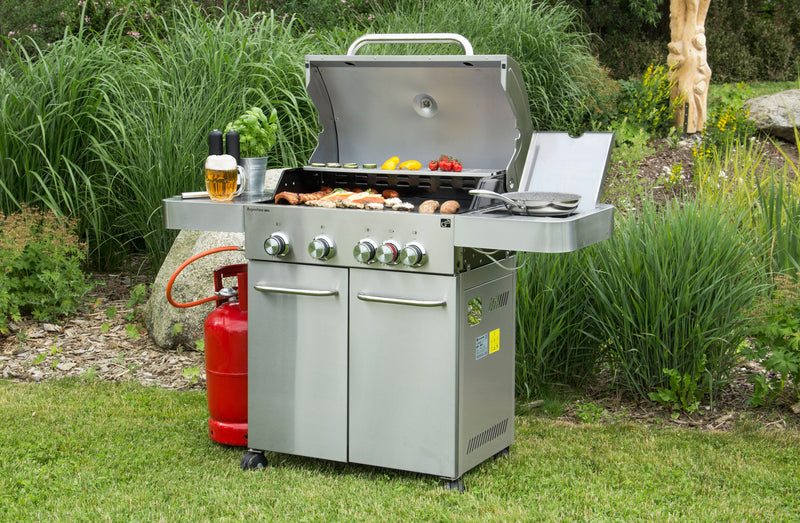 G21 Argentina BBQ Premium Line gázgrill, 5 égőfej + ajándék nyomáscsökkentő