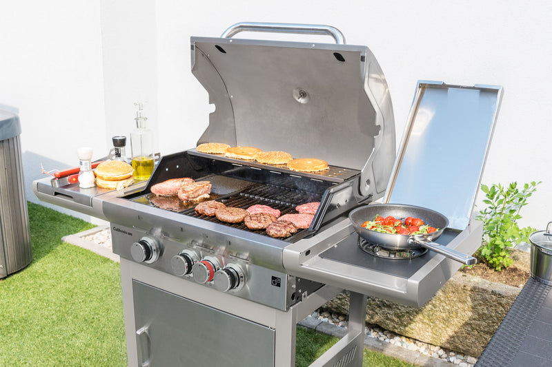 G21 California BBQ Premium line gázgrill, 4 égőfej + ajándék nyomáscsökkentő