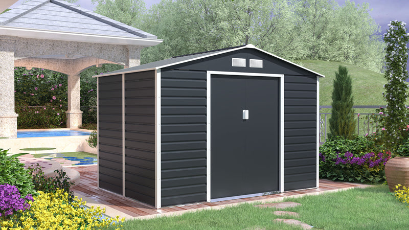 G21 GAH 529 - 277 x 191 cm-es kerti fém ház, antracit