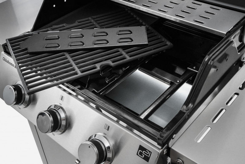 G21 Oklahoma BBQ Premium line gázgrill, 3 égőfej + ajándék nyomáscsökkentő