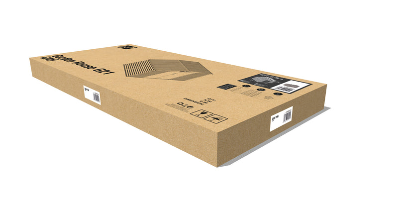 G21 GAH 706 kerti tároló 277 x 255 cm, szürke