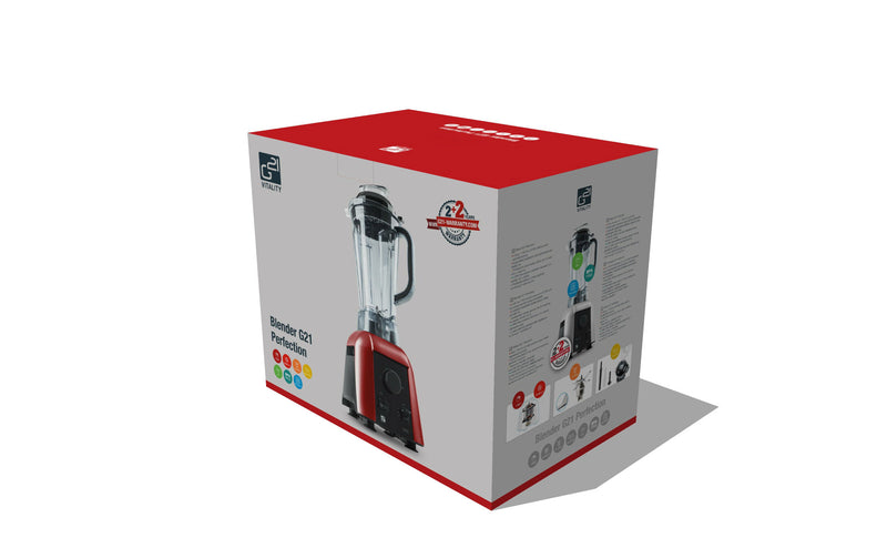 G21 Perfection turmixgép, piros