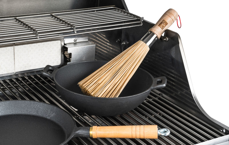 G21 Grillező szerszámok G21 wok grill serpenyő, öntöttvas